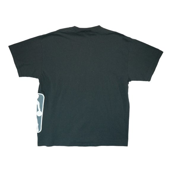 Phoenix Suns NBA Basketball Team Logo & NBA Logo Black T-Shirt Size XL - Picture 2 of 4